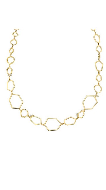 18K Gold Jackson Multi Link Necklace