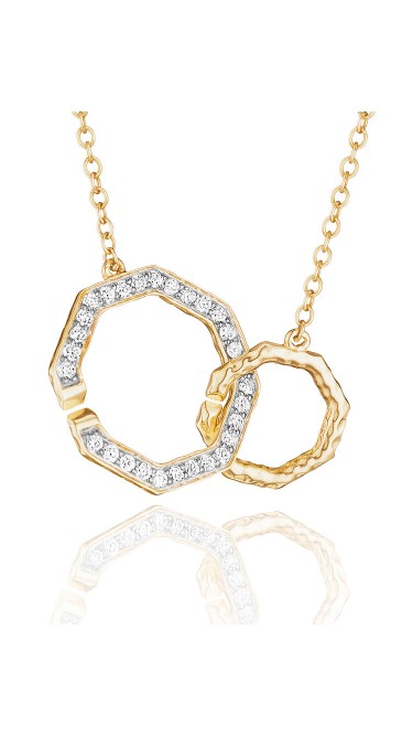 Yellow Gold Hero Front Closure Necklace