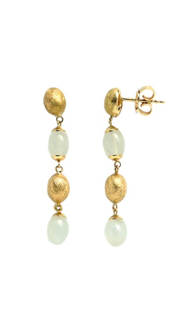 Dancing in the Rain Gold 18kt Earrings
