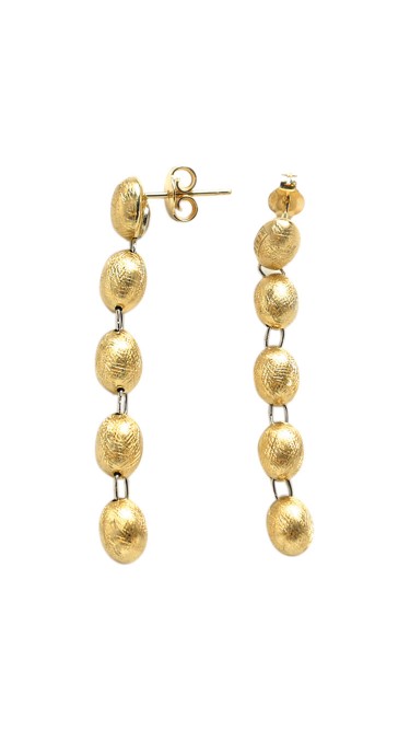 Dancing in the Rain Gold 18kt Earrings