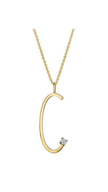 Mimi So Type Letter "C" Pendant