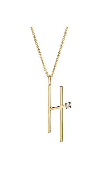 Mimi So Type Letter "H" Pendant