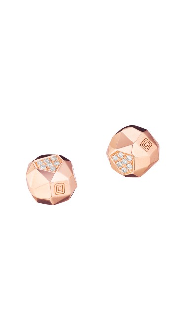 Mimi So Jackson Switch Faceted Diamond Studs