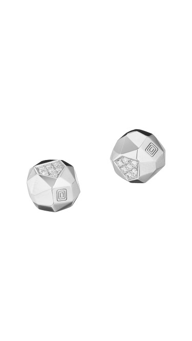 Mimi So Jackson Switch Faceted Diamond Studs