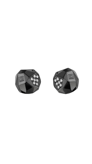 Mimi So Jackson Switch Faceted Diamond Studs