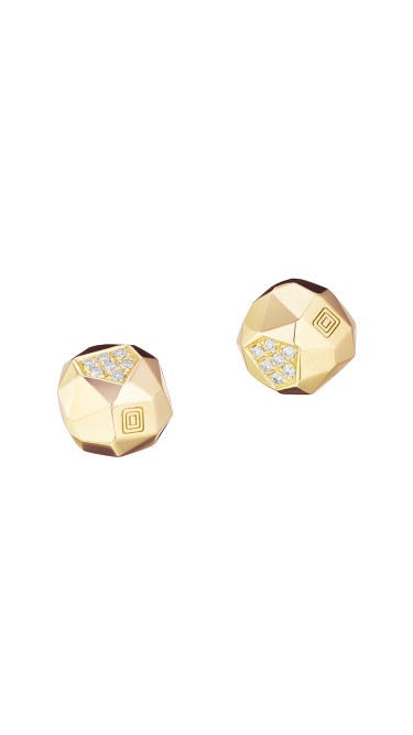 Mimi So Jackson Switch Faceted Diamond Studs