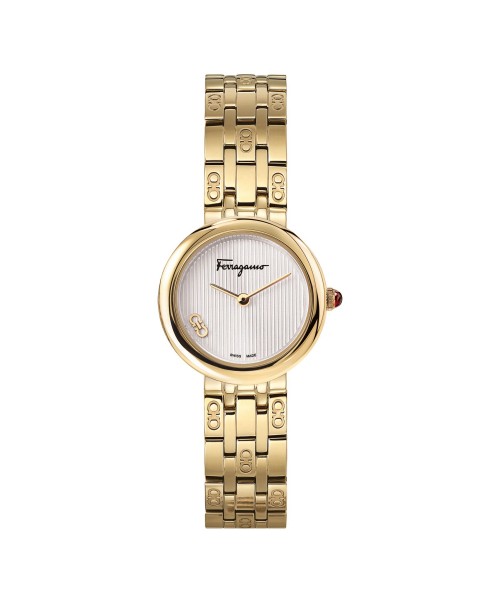 Ferragamo Silver 28mm 