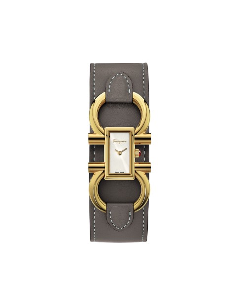 Ferragamo White 13 x 23mm 