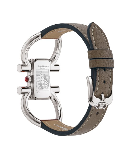 Ferragamo White 13 x 23mm 