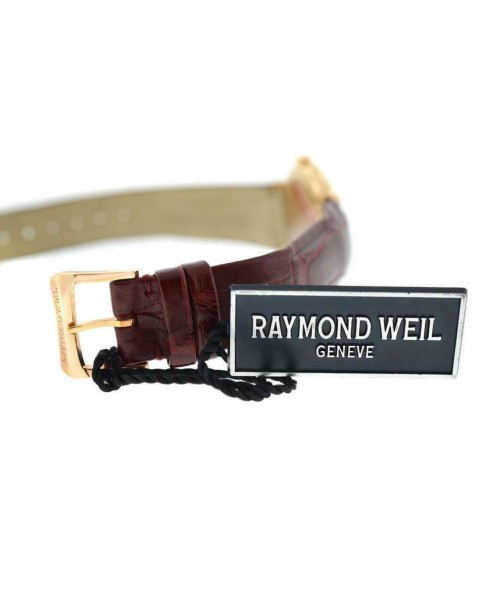 Ladies' Raymond Weil Othello 12021-GS-00480 18K Gold Diamond Quartz 28MM Watch