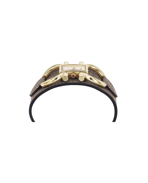 Ferragamo White 13 x 23mm 