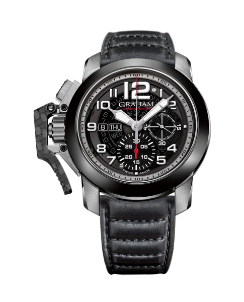 Graham Chronofighter Steel And Target 2CCAC.B33A.L143S 47mm Mens Watch