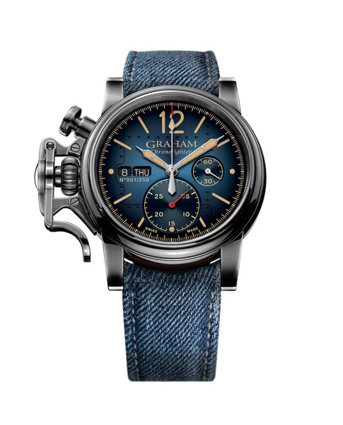 Graham Chronofighter Vintage Aircraft 2CVAV.U03A.T37T 44mm Mens Watch