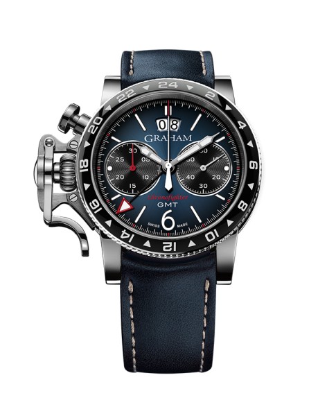 Graham Chronofighter Vintage Gmt 2CVBC.U02A.L129S 44mm Mens Watch