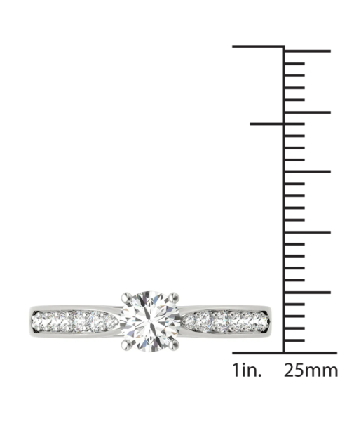 Solitaire Natural Diamond Ring
