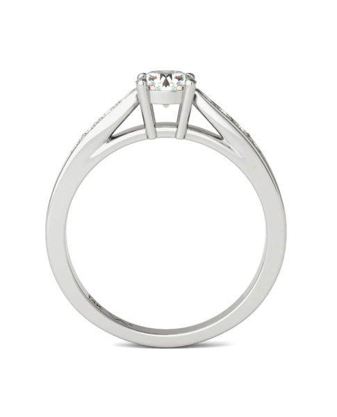Solitaire Natural Diamond Ring