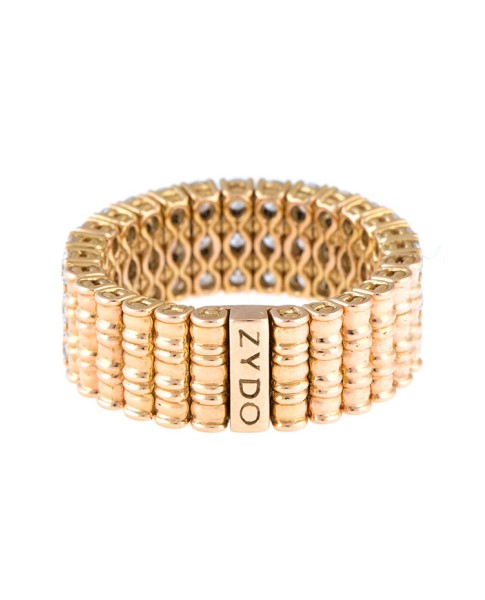 Stretch Collection 18K Rose Gold Diamonds Ring