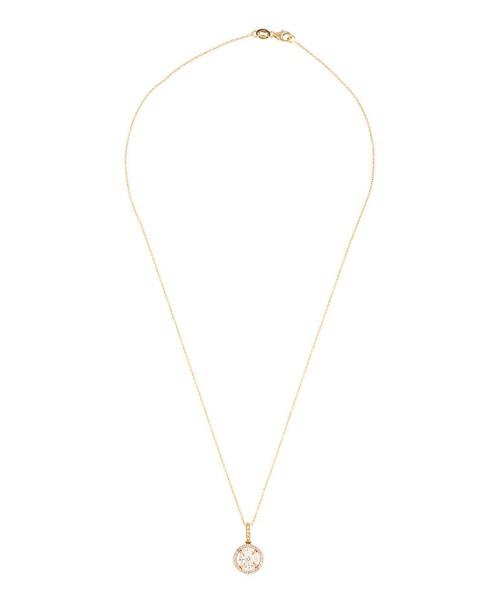 Mosaic Collection 18K Yellow Gold Diamonds Necklace