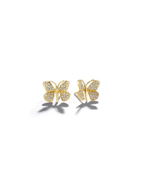 Wonderland Butterfly Diamond Studs