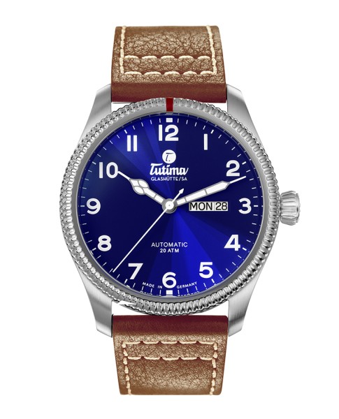 Tutima Grand Flieger Classic 6102-05 Brown Strap
