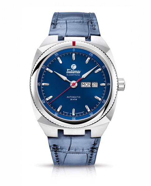Tutima Saxon One Automatic 6120-06 Blue Strap
