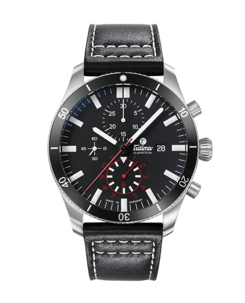 Tutima Glashütte Grand Flieger Airport Chronograph 6401-01