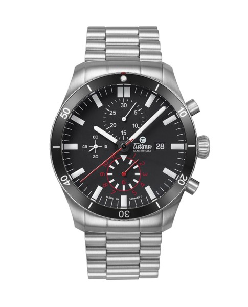Tutima Glashütte Grand Flieger Airport Chronograph 6401-02