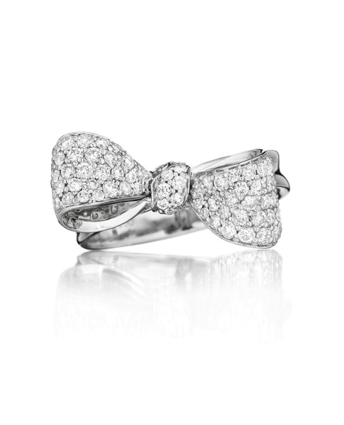 18K Gold Petite Extra Small Diamond Ring
