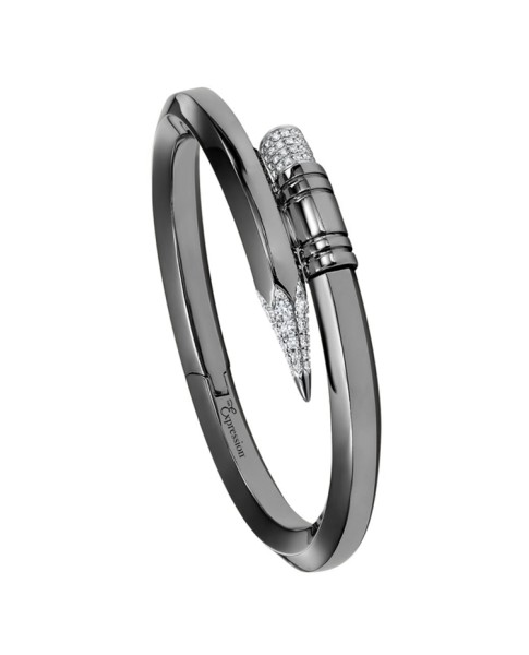 TZURI Black Gold Large Signature Bracelet