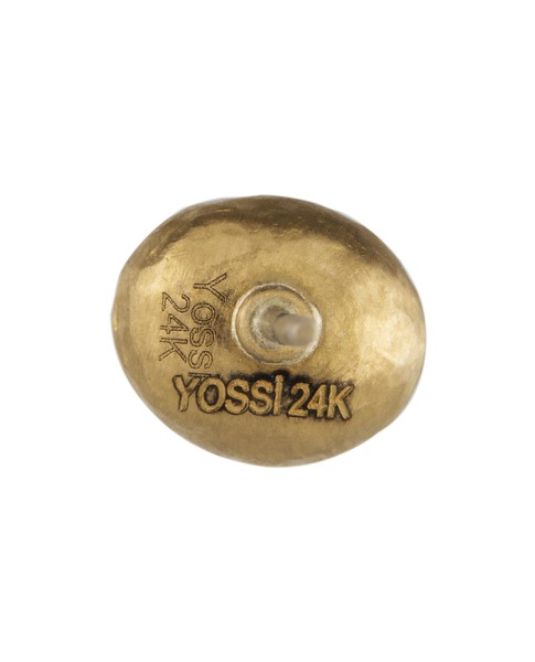 Yossi Harari Jewelry 24k Gold Roxanne Stud Earrings