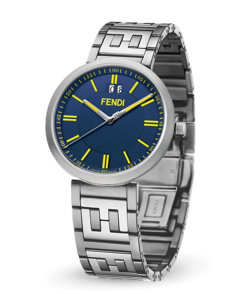 Fendi Timepieces Blue 39 mm F105010801
