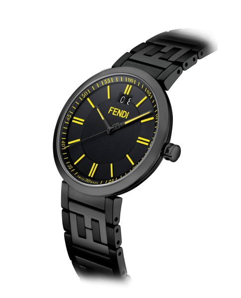 Fendi Timepieces Black 39 mm F105040501