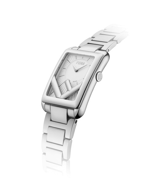 Fendi Timepieces Silver-white 22.5 x 32 mm F107010101