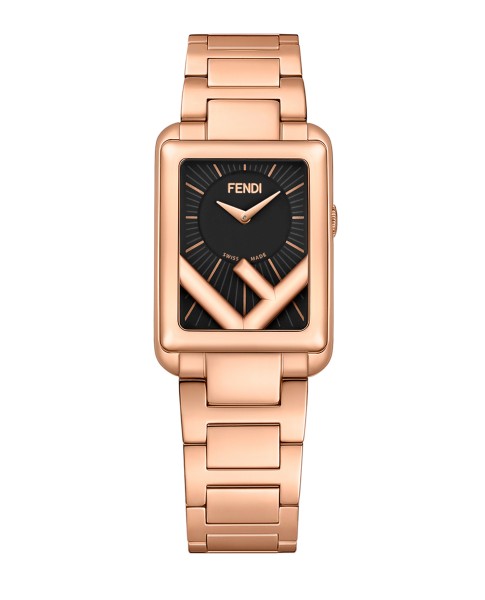 Fendi Timepieces Black 22.5 x 32 mm F107050601