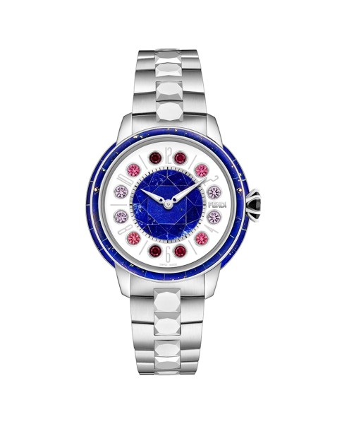 Fendi IShine White and blue 33 mm F127023500T01
