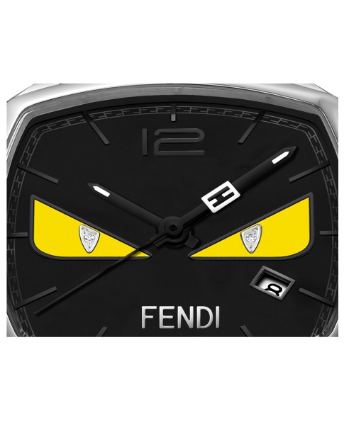 Momento Fendi Bugs Black 31.5x32 mm F222031611D1