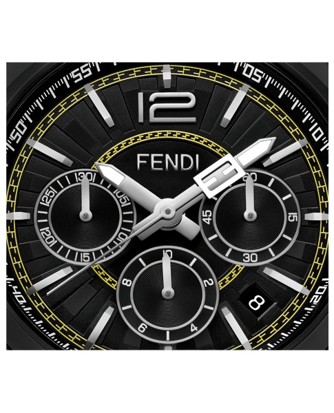 Momento Fendi Black 46 mm F231611000