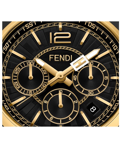 Momento Fendi Black 46 mm F231711000