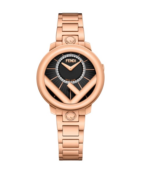 Fendi Timepieces Black 28 mm F711521000D2