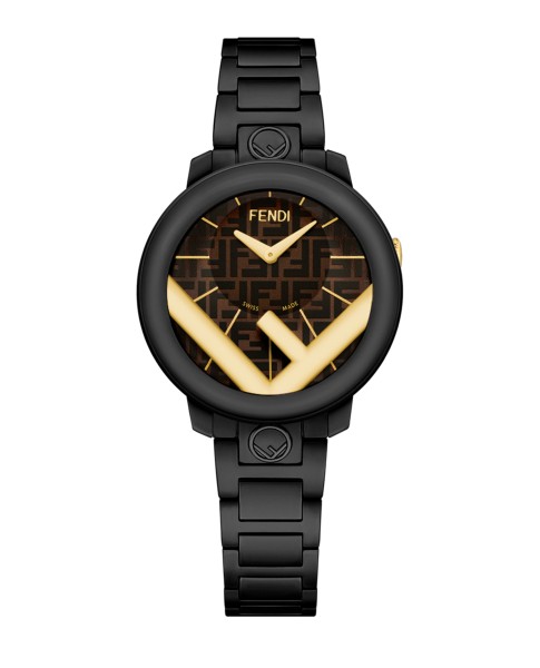 Fendi Timepieces Brown 28 mm