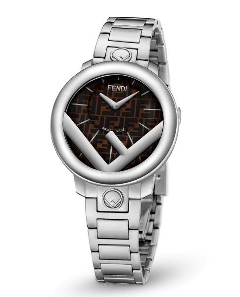 Fendi Timepieces Brown 28 mm F714022000