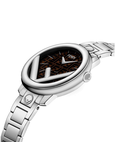 Fendi Timepieces Brown 28 mm F714022000