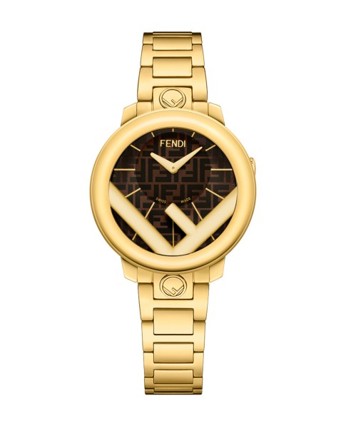 Fendi Timepieces Brown 28 mm F714422000