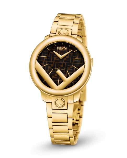 Fendi Timepieces Brown 28 mm F714422000