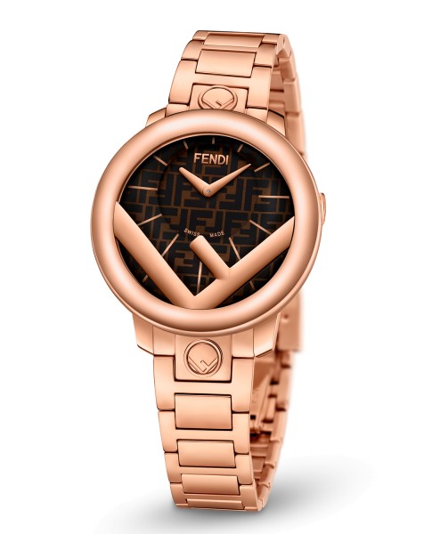 Fendi Timepieces Brown 28 mm F714522000