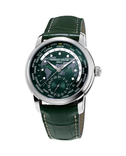 Frederique Constant Worldtimer Manufacture FC-718GRWM4H6