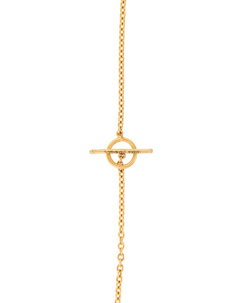 Yossi Harari Jewelry 18k Gold White & Teal Diamond Lilah Eye Shaped Pendant Necklace