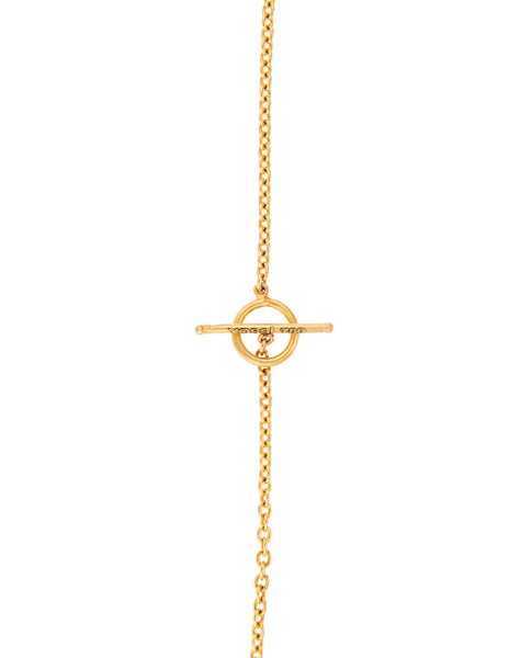 Yossi Harari Jewelry Roxanne 18k Gold & Cognac Diamond Single Bead Helen Necklace 