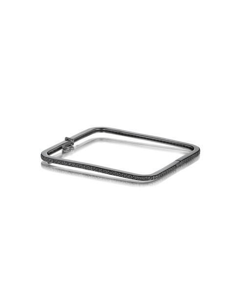 Piece Square Diamond Bangle