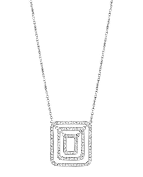 Piece Swing Diamond Necklace (Small)